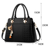 Gusure Luxury Women Crossbody Bag PU Leather Large Tote