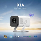 H713 720P HD Projection Light Source Portable Home Projector - None