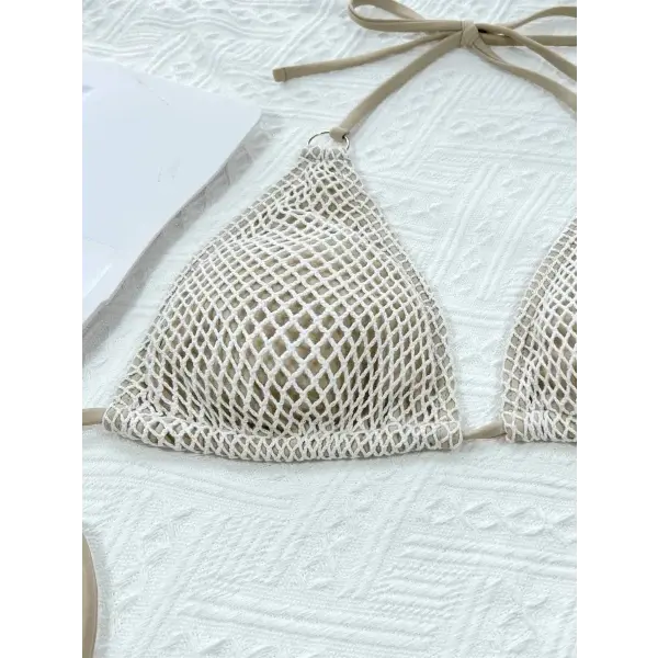 Halter Neck Bikini for Stylish Beach Style and Adjustable Fit