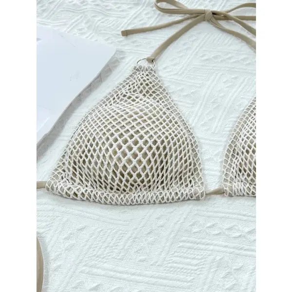 Halter Neck Bikini for Stylish Beach Style and Adjustable Fit