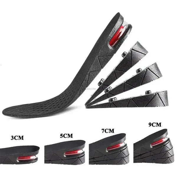 Height Increase Insoles Air Cushion for Unisex (PVC) Arch Support