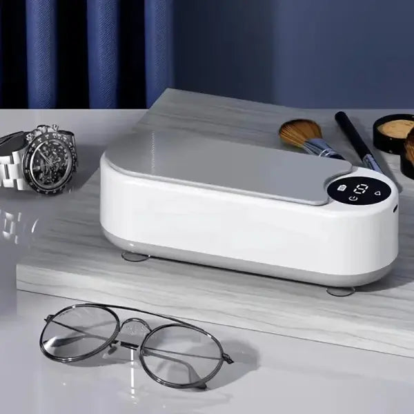 High-Frequency Glasses Cleaner - 1pc Wireless Multi-Purpose Cleaning Machine for Eyewear & Accessories - Grey