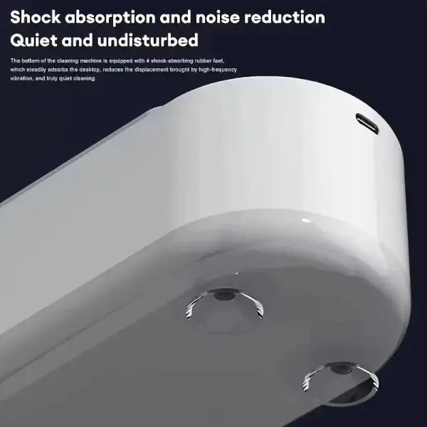 High-Frequency Glasses Cleaner - 1pc Wireless Multi-Purpose Cleaning Machine for Eyewear & Accessories - Grey