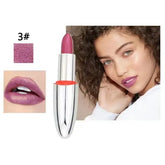 High-Pigment Velvet Finish Elegance Matte Lipstick for Unveiling Boldness