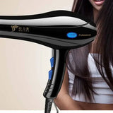 High-Power Blue Light Negative Ion Hair Dryer for Home Hairdressing - Hair Dryer