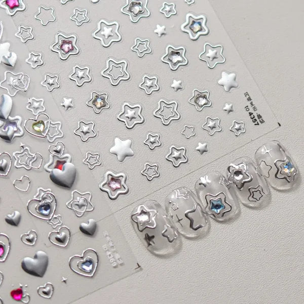 High Quality Nail Art Stickers for Women's Fashion and Beauty Products - Himpall