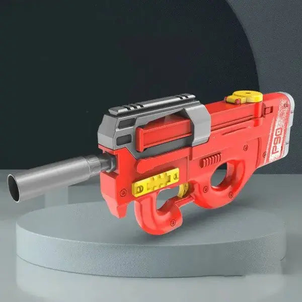 High-Tech Electric Water Gun for Ultimate Summer Fun - Red / USB
