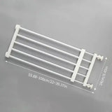 Home Retractable Baby Gates for Adjustable Safety and Security - White / United States
