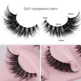 Cat Eye False Eyelash Material Synthetic Strip Lashes - as show / 0.10mm