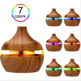 Ultrasonic air humidifier aroma diffuser unisex (300ml) for aromatherapy