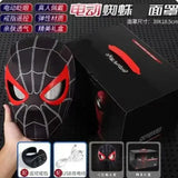In-stock items Spider-Man Mask Finished Goods Cosplay Gift - Electric Version C / With Box
