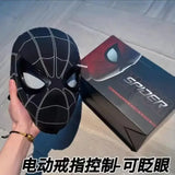 In-stock items Spider-Man Mask Finished Goods Cosplay Gift - Electric Version B / With Box