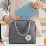 Insulated Lunch Bag Bento Pack Aluminum with Ice Pack Capacity