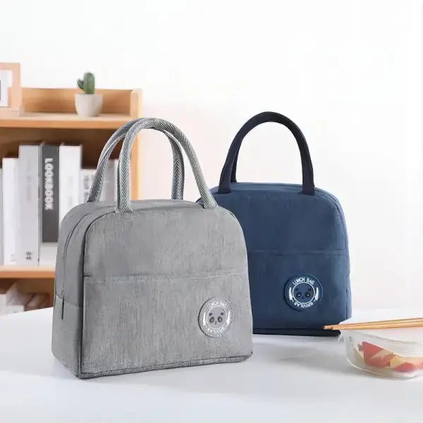 Insulated Lunch Bag Bento Pack Aluminum with Ice Pack Capacity