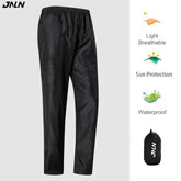 JNLN Men Women Waterproof Hiking Pants Camping Trekking Climbing Rain Pants Unisex Outdoor Sports Quick Dry Mountain