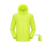 JNLN Quick Dry Sun Protective Outdoor Jacket - Unisex Green / 4XL