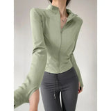 Junior Women Polyester Jacket Sleeve Length Regular - Cardamom green / M