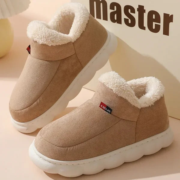 Kidmi Winter Shoes Casual Outdoor Cotton Plush Padded Slippers - Himpall