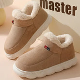 Kidmi Winter Shoes Casual Outdoor Cotton Plush Padded Slippers - Himpall