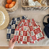 Kids Plaid Print Cotton Shorts – Breathable Wide-Leg Summer Trousers for Boys & Girls - Himpall