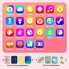 Kids Smart Phone Camera Toy with Touchscreen Design for Learning - Himpall