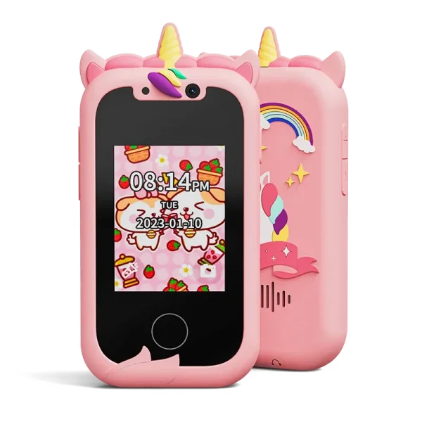 Kids Smart Phone Camera Toy with Touchscreen Design for Learning - Himpall