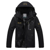 King Billion Mens Cotton Winter Jacket Regular Size - black / Asian 5XL 105-115kg