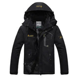 King Billion Mens Cotton Winter Jacket Regular Size - black / Asian 5XL 105-115kg