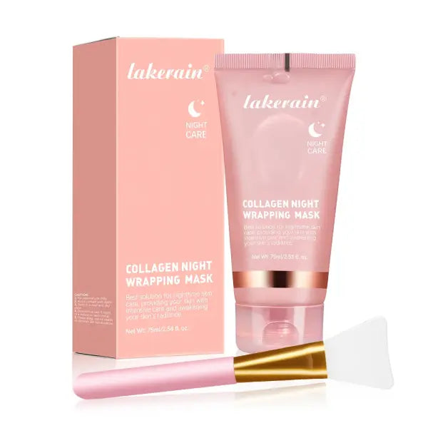 Deep Collagen Mask for Women (Night Wrapping) – Lifting Skin Care - Ivory