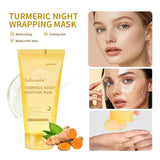Deep Collagen Mask for Women (Night Wrapping) – Lifting Skin Care - Turmeric 1