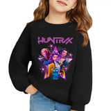 Huntrix Demon Hunters Pullover Sweatshirts for Kids Ages 3 to 6 - 6 / 110