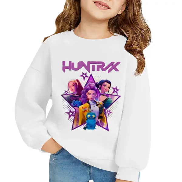 Huntrix Demon Hunters Pullover Sweatshirts for Kids Ages 3 to 6 - 2 / 150