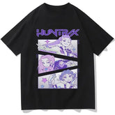 KPop Demon Hunters Huntrix Tees Summer Short Sleeve Tshirts Women Men Clothing Streetwear Unisex Graphic Print T-shirts
