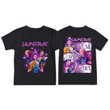 Disney Unisex Graphic Tshirt Summer Demon Hunters Print for Kids 4-6Y - 4 / 100