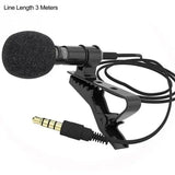 Lavalier Microphone for Superior Clip-On Audio Quality - 3M straight