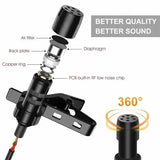 Lavalier Microphone for Superior Clip-On Audio Quality