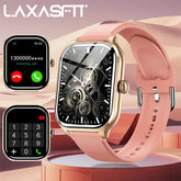 New Smart Watch Bluetooth Call Message Reminder 24 Hour Health Monitoring Smart Watch Gift for Men and Women