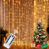 LED Light Ropes for Festive Holiday Cheer 3mx2m 200 LED Remote Control