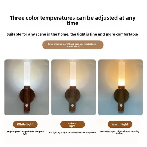 USB Charging Intelligent Human Induction LED Night Light