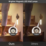 LED Night Light Motion Sensor USB Charging Intelligent Wardrobe Lamp