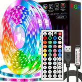 Led Strip Lights with 44 Key Remote Control 1m 5m 10m 20m RGB Tape Led Wall Room for Home Bedroom Party Decor TV