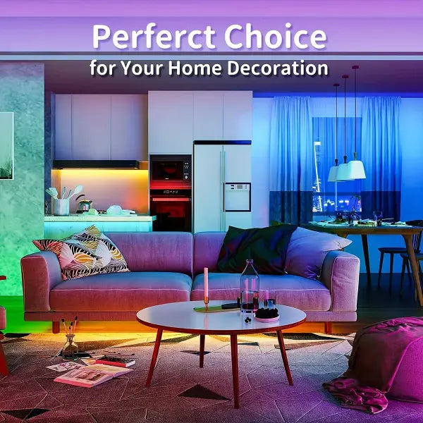 Led Strip Lights with 44 Key Remote Control 1m 5m 10m 20m RGB Tape Led Wall Room for Home Bedroom Party Decor TV