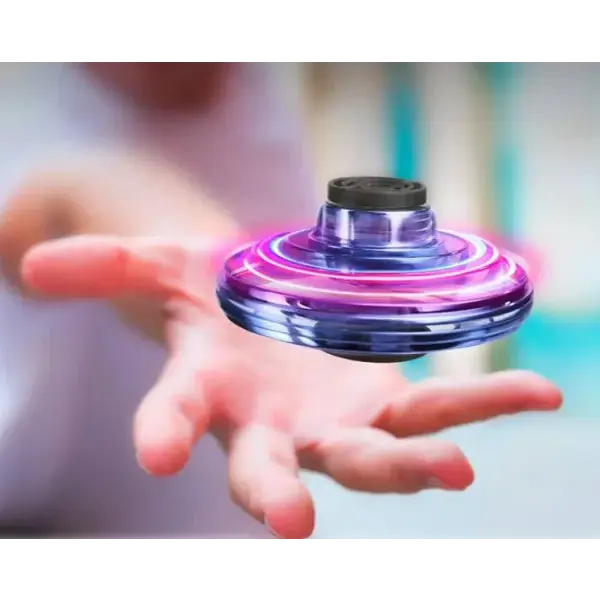 LED UFO Drone Interactive Mini Flying Toy with LED Lights