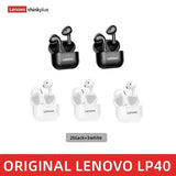 Lenovo LP40 Headphones with Superior Wireless Sound for Android - LP40 white3black2 / Russian Federation