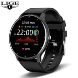 LIGE Smart Watch with Health Tracking and Distance Tracker - black