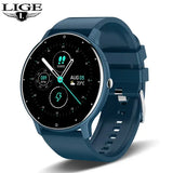 LIGE Smart Watch with Health Tracking and Distance Tracker - blue
