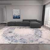 Plush Carpet Large Polyester Mat Washable Soft Living Room Rug