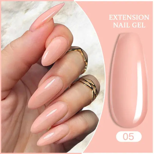 7Pcs Set 15ml Clear Quick Extension Nail Gel Kit - 7Pcs Set 05