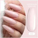 7Pcs Set 15ml Clear Quick Extension Nail Gel Kit - 7Pcs Set 05
