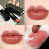 Lipstick red brown lipstick waterproof moisturizing mirror lipstick lip gloss natural long-lasting makeup Valentine’s